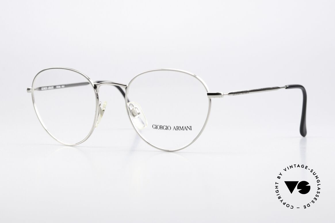 Giorgio Armani 165 Alte Brille Panto 80er 90er, zeitlose 80er/90er J. Giorgio Armani DesignerBrille, Passend für Herren und Damen