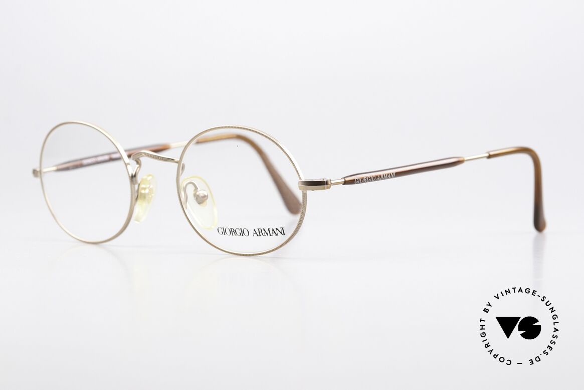 Giorgio Armani 172 Vintage Brille Unisex 90er, Premium-Qualität; zeitlos in bronze / dunkelbraun, Passend für Herren und Damen