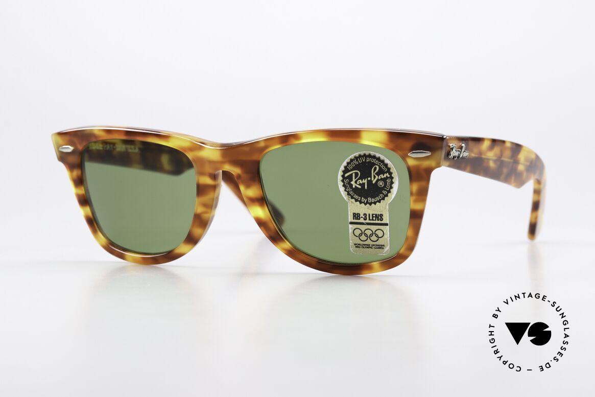 Ray Ban Wayfarer I Limited Serie Brillenklassiker, Wayfarer USA: der Sonnenbrillenklassiker von B&L, Passend für Herren und Damen