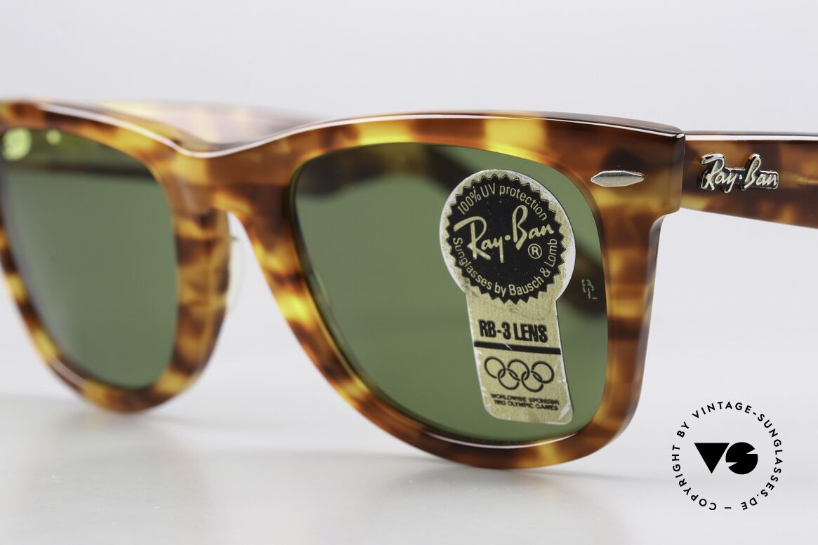 Ray Ban Wayfarer I Limited Serie Brillenklassiker, ungetragen (wie alle unsere alten Wayfarer-Unikate), Passend für Herren und Damen