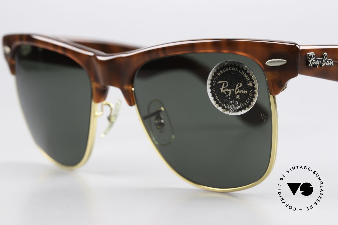 Ray Ban Wayfarer Max II Original USA Sonnenbrille, ungetragen (wie alle unsere vintage B&L Ray Bans), Passend für Herren