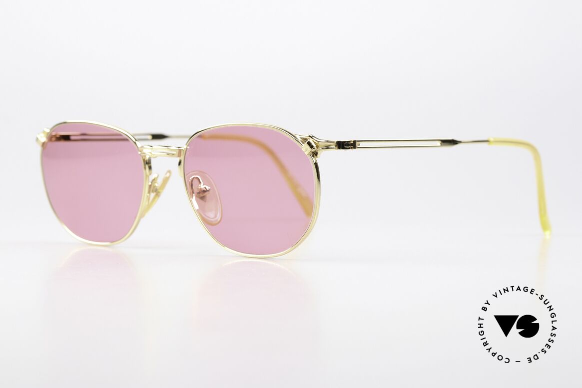 Jean Paul Gaultier 55-2173 Designerbrille 22kt Vergoldet, daher auch abends tragbar & ein vielseitiges Accessoire, Passend für Herren und Damen