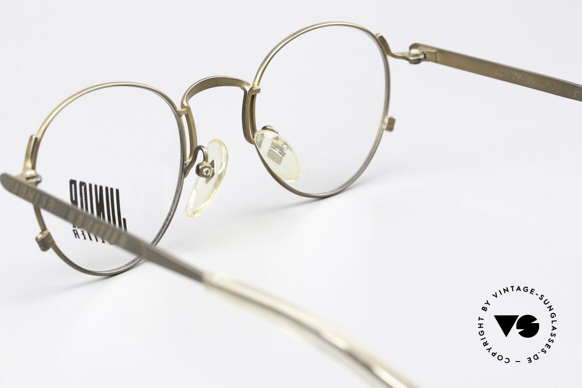 Jean Paul Gaultier 57-1171 90er Panto Designer Brille, Größe: medium, Passend für Herren und Damen