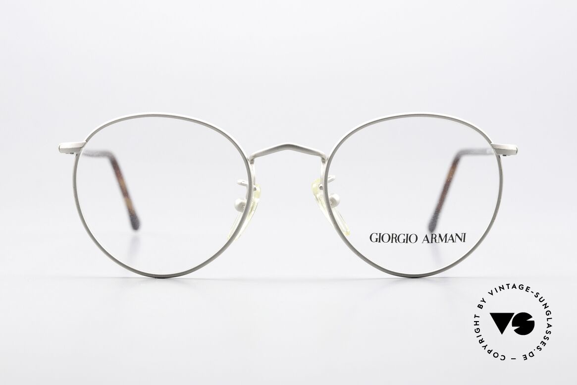 Giorgio Armani 138 Panto Brille Gold Schildpatt, weltbekannte Panto-Form; ein absoluter Klassiker!, Passend für Herren und Damen