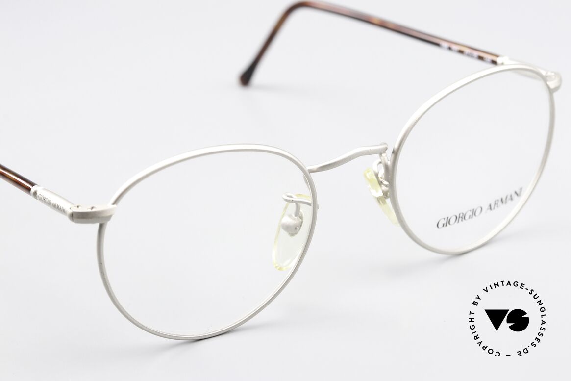 Giorgio Armani 138 Panto Brille Gold Schildpatt, ungetragen (wie all unsere Armani Brillenfassungen), Passend für Herren und Damen