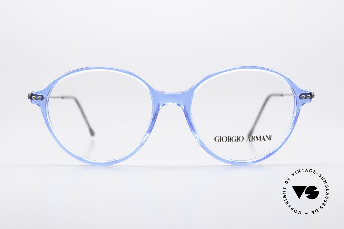 Giorgio Armani 374 90er Unisex Vintage Brille, schlichte & puristische GA Fassung "Unisex-Brille", Passend für Herren und Damen