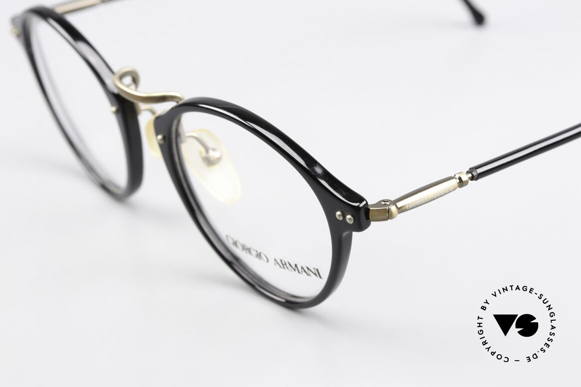 Giorgio Armani 360 Original 90er Brille Panto, großartige Kombination aus Eleganz & Top-Qualität, Passend für Herren und Damen