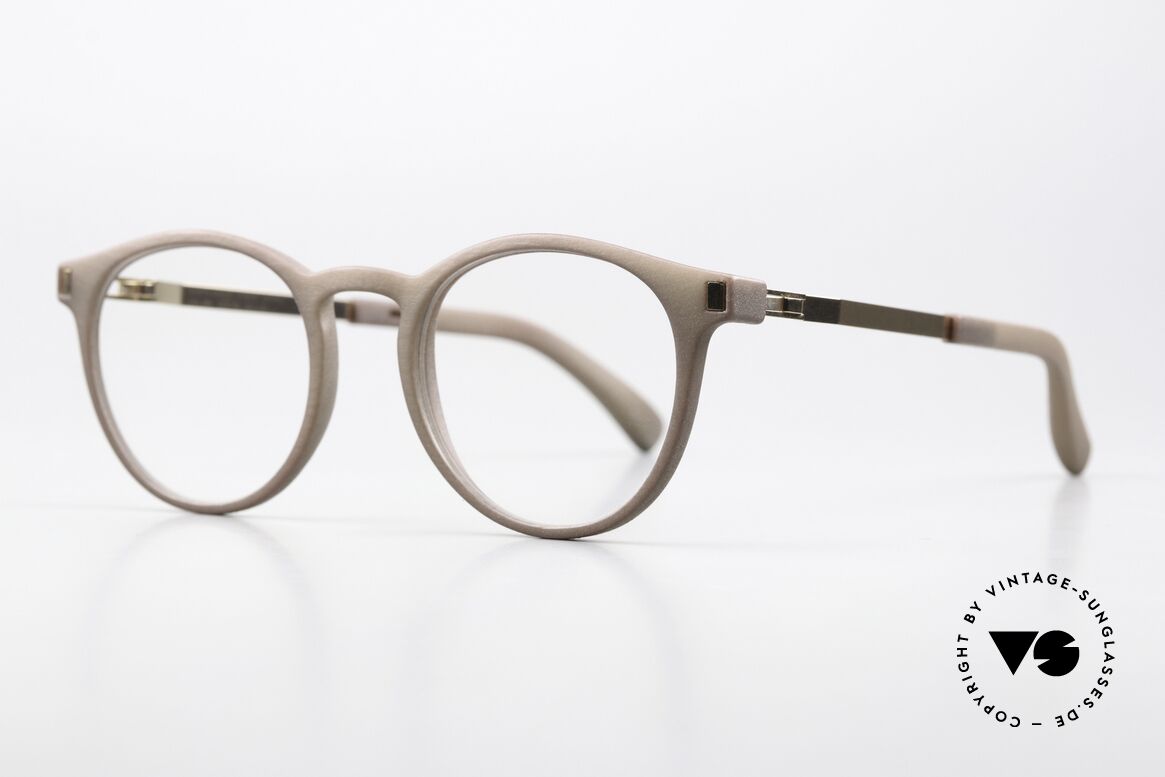 Mykita Mylon Bloom Mylon Hybrid Brille Panto, 'made in Germany' Designer-Brille für Kenner, Passend für Herren und Damen