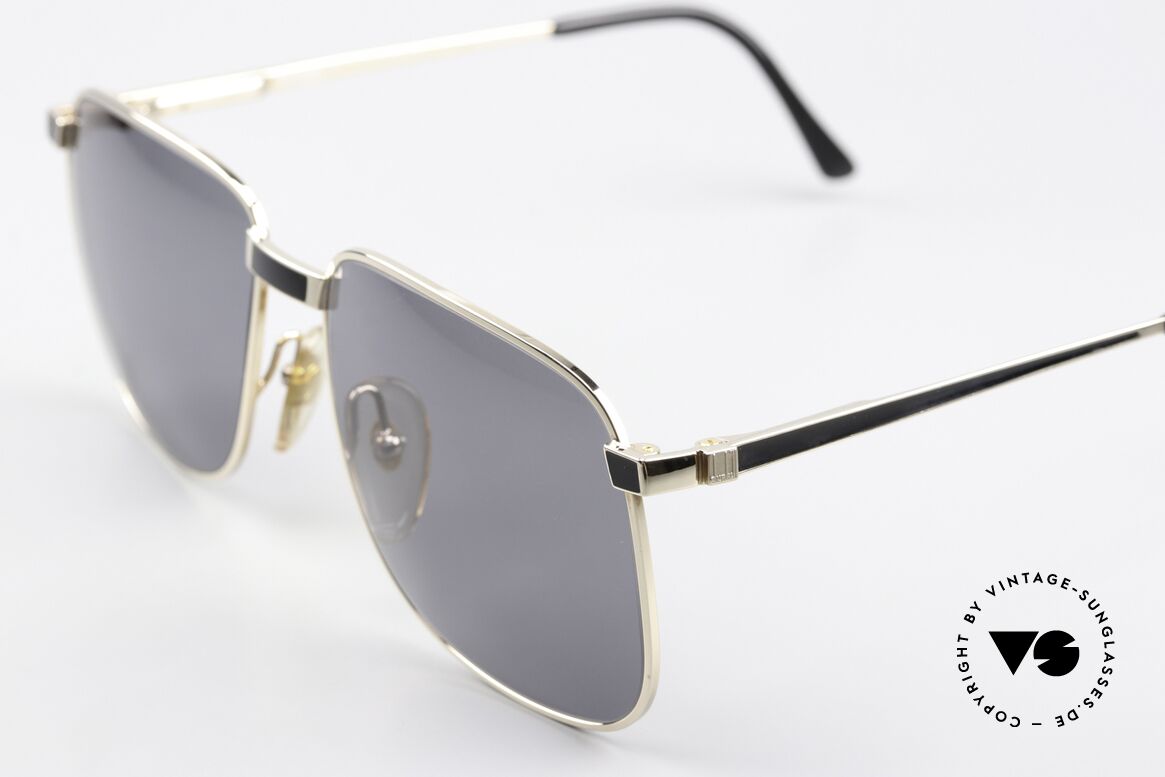 Dunhill 6099 Gold Doublé Chinalack Brille, kostbares Echtgold Doublé = Gold-Filled 1/20 14kt, Passend für Herren