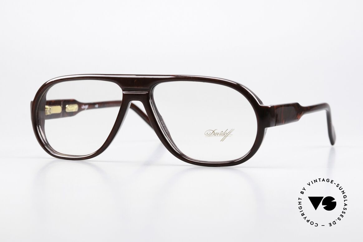 Davidoff 102 90er Herren Vintage Fassung, seltene, sowie äußerst elegante Brille von Davidoff, Passend für Herren