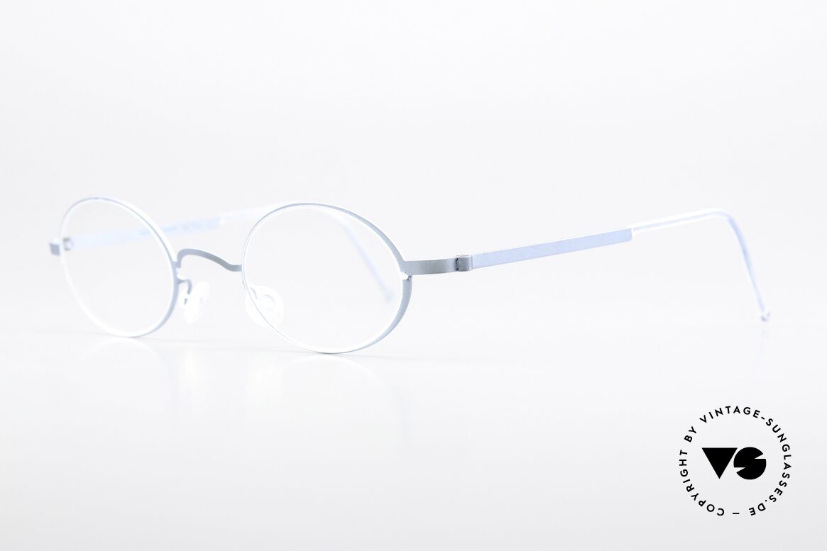 Lindberg 5000 Strip Titan 90er Rahmen Blau Metallic, vielfach ausgezeichnet hinsichtlich Qualität und Design, Passend für Herren und Damen