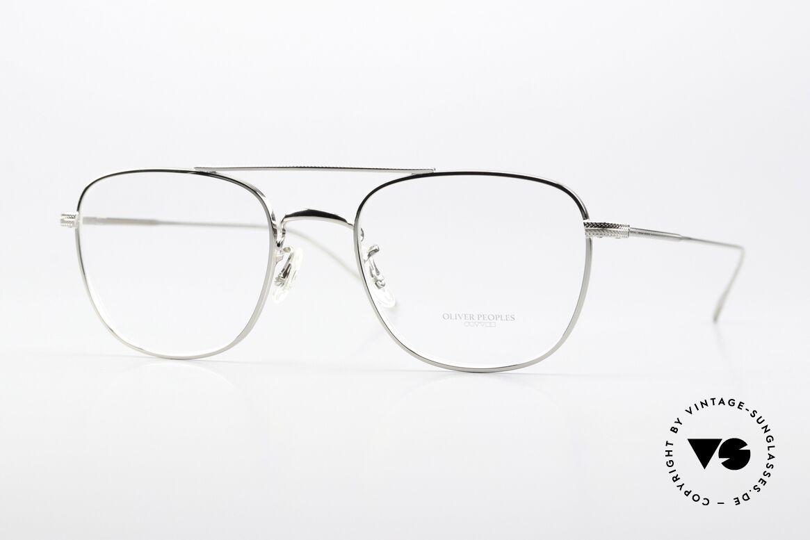 Oliver Peoples Kress Klassische Fassung Metall, Oliver Peoples Herrenbrille, Mod. Kress, Gr. 49/19, Passend für Herren