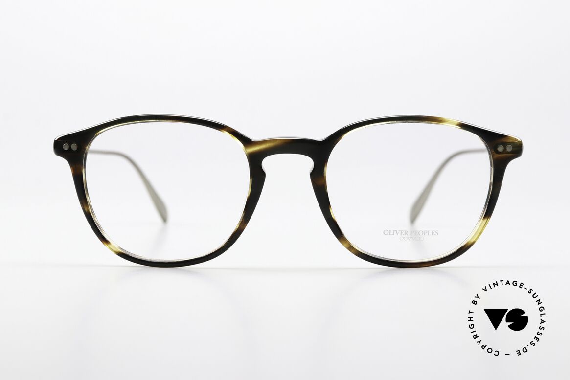 Oliver Peoples Heath Azetatfront Mit Metallbügeln, Oliver Peoples Brille, Modell HEATH in Gr. 48/18, Passend für Herren und Damen