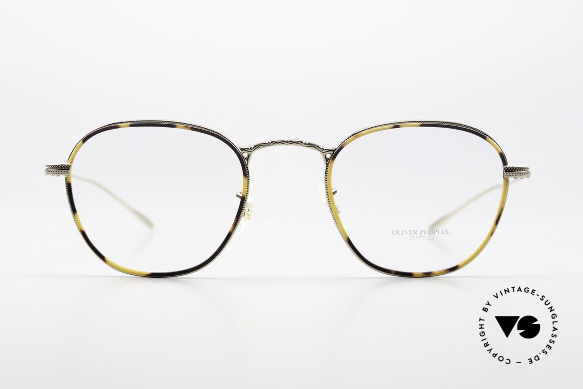 Oliver Peoples Eoin Metallrand Azetat-Inlays, ganz genaue Modell-Bezeichnung: OV1237J 5035, Passend für Herren und Damen