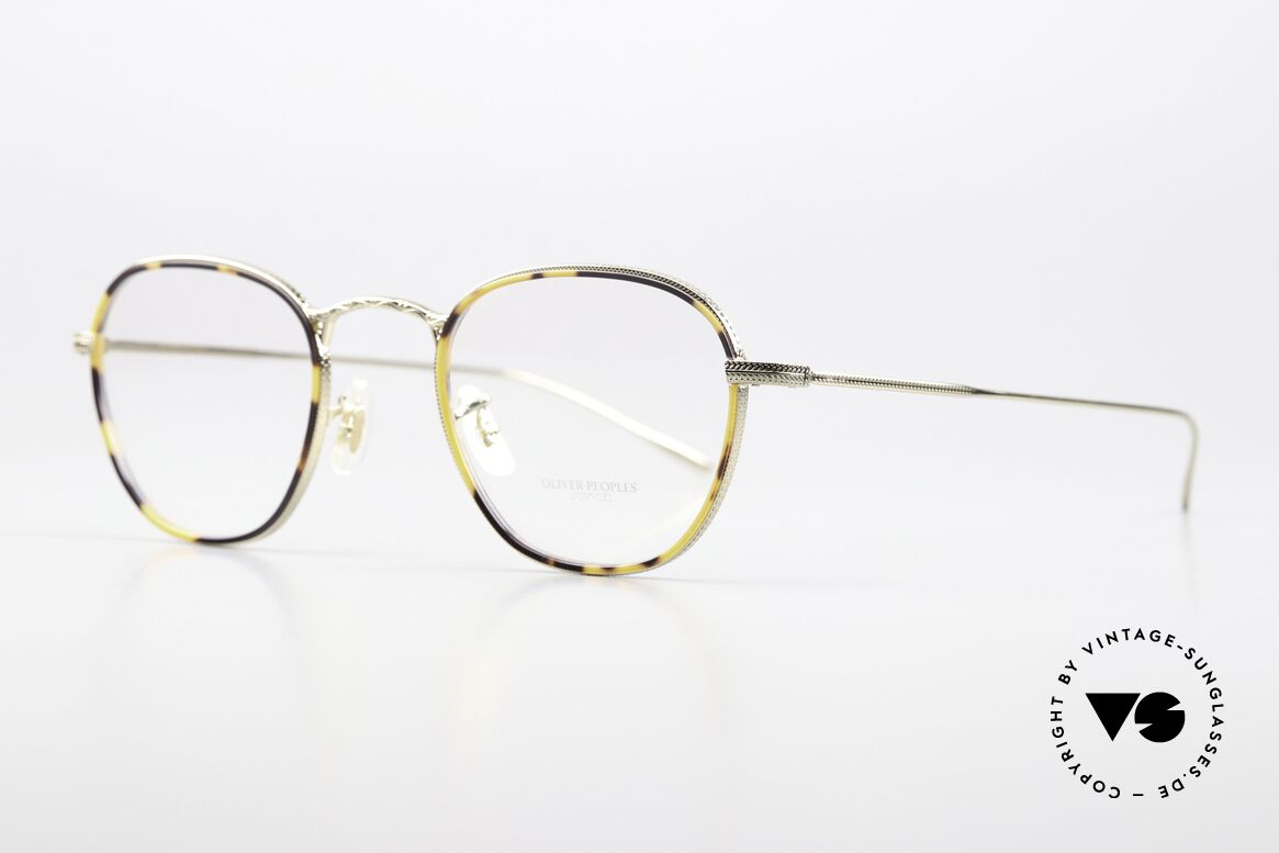 Oliver Peoples Eoin Metallrand Azetat-Inlays, O. Peoples = verkörpert den Los Angeles Lifestyle, Passend für Herren und Damen