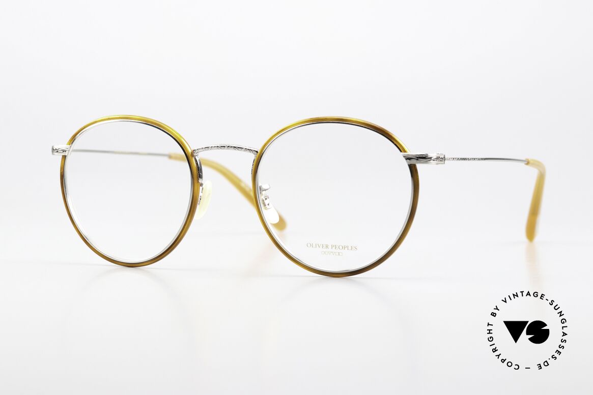 Oliver Peoples Colloff Metallrahmen Azetat-Rand, Oliver Peoples Brille, Modell Colloff in Gr. 48/21, Passend für Herren und Damen