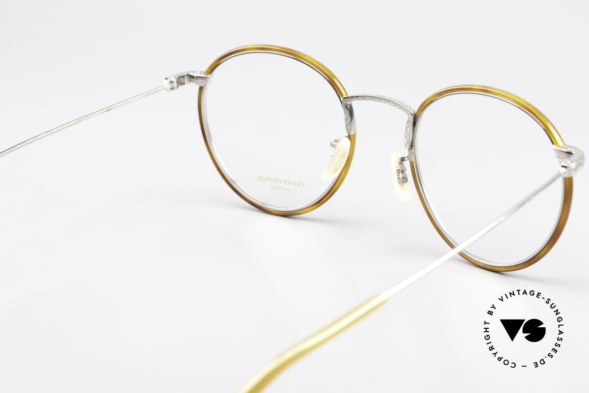 Oliver Peoples Colloff Metallrahmen Azetat-Rand, Größe: small, Passend für Herren und Damen