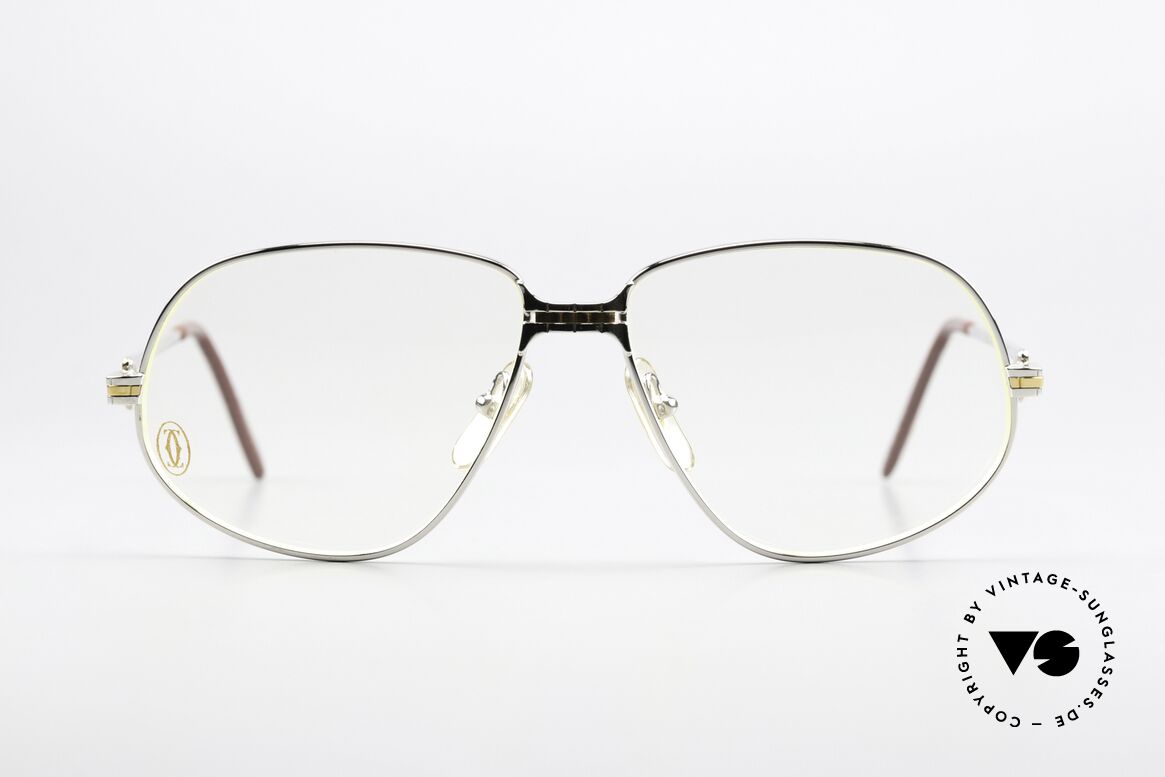 Cartier Panthere G.M. - M Platin Herrenbrille Von 1988, G.M. = "Grande Modèle" (für Monsieur / den Gentleman), Passend für Herren