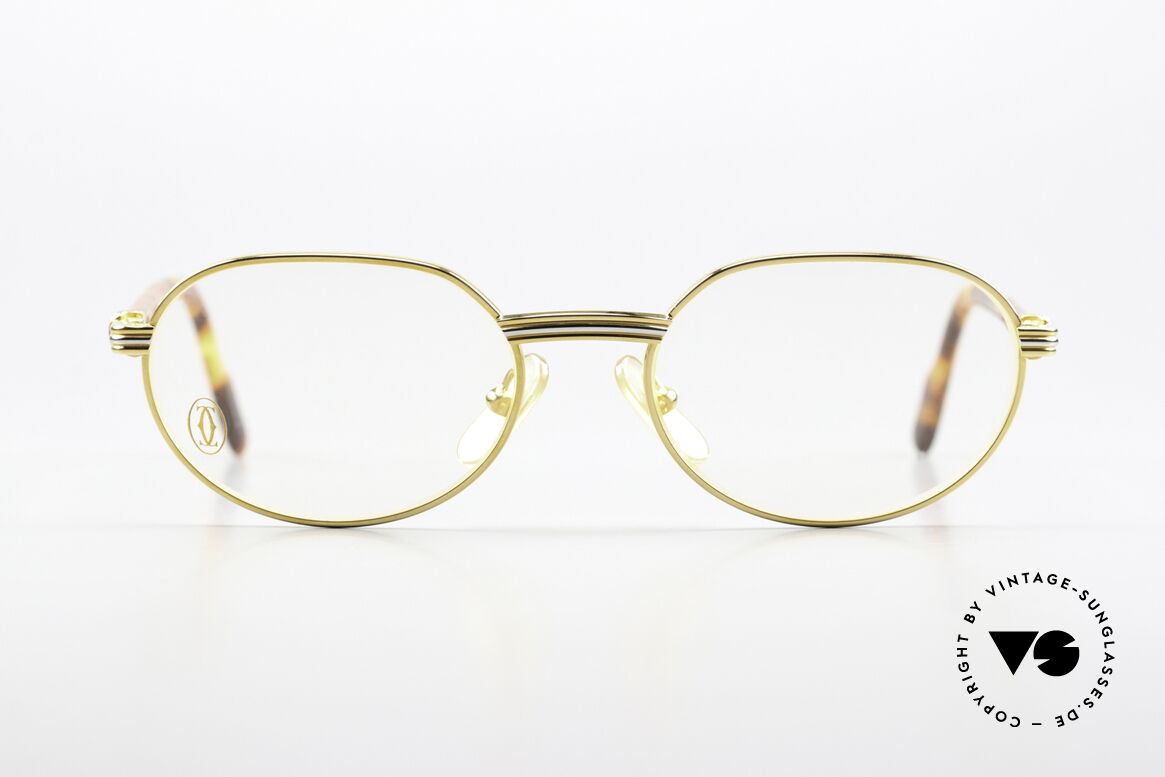 Cartier Lueur - S 90er Luxusbrille Small Size, der orig. Name sagt's schon: 'Lueur' = Lichtschimmer, Passend für Herren und Damen