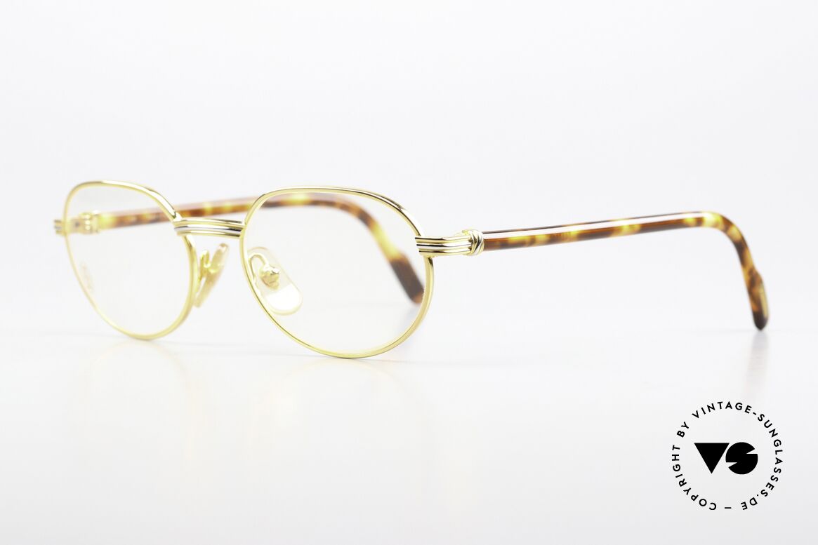 Cartier Lueur - S 90er Luxusbrille Small Size, 90er Original in Top-Qualität und zeitlosem Design, Passend für Herren und Damen