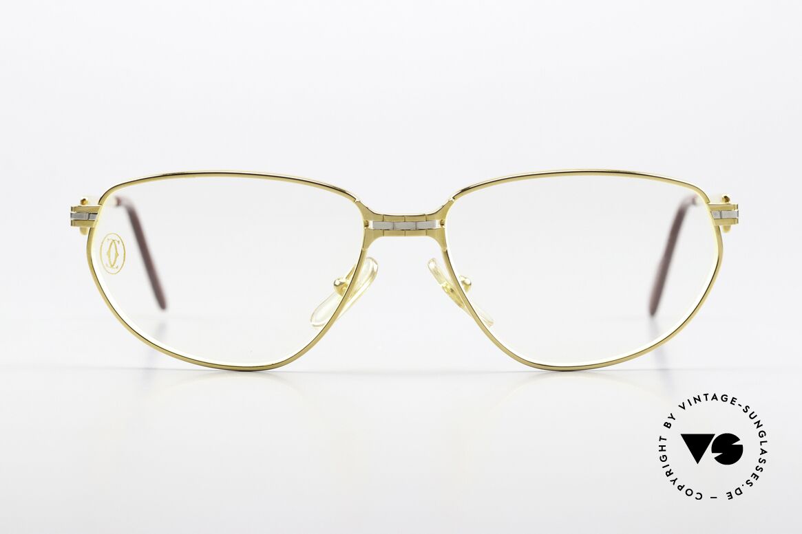 Cartier Panthere Windsor - S 90er Damenbrille Small Size, wurde 1993 auf Grundlage der "Panthère" veröffentlicht, Passend für Damen