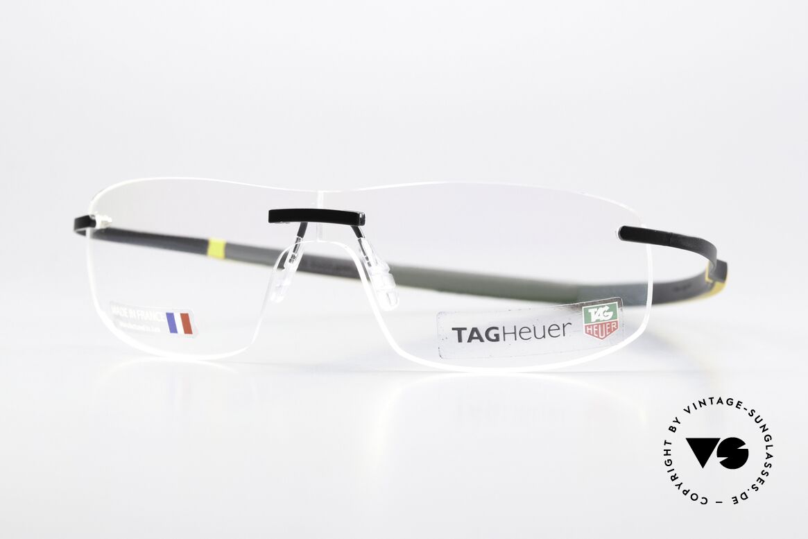 Tag Heuer 3533 Reflex Randlose Sport Luxusbrille, Tag Heuer Brille TH 3533, color 099; Gr. 65-00, Passend für Herren