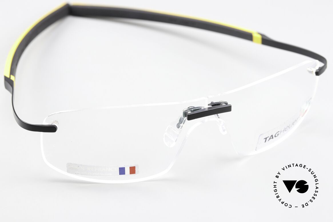 Tag Heuer 3533 Reflex Randlose Sport Luxusbrille, sportlicher und luxuriöser Lifestyle für Männer, Passend für Herren