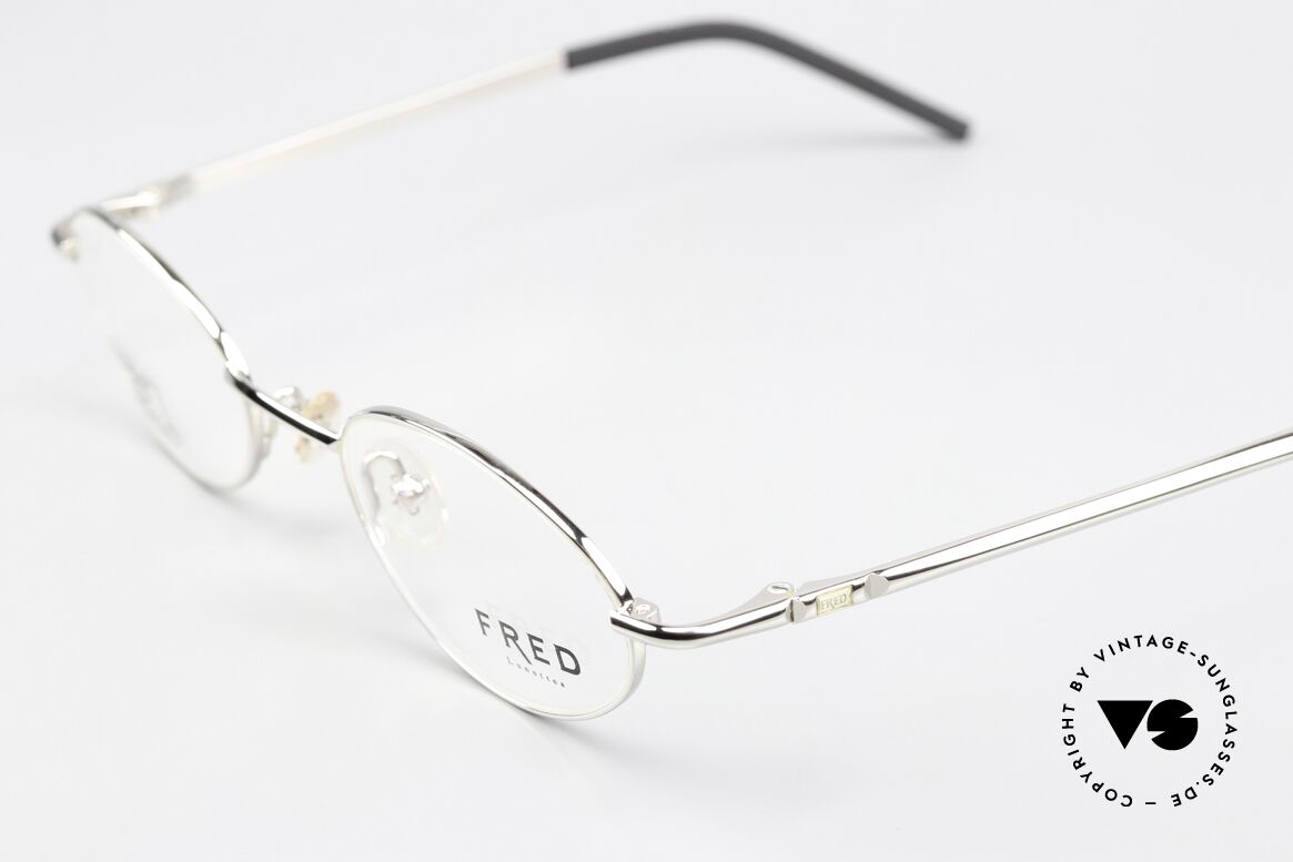 Fred Cut 001 Zeitlose Ovale Brille Unisex, die Glashöhe ist 30mm = somit auch gleitsichtfähig, Passend für Herren und Damen