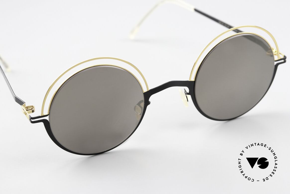 Mykita Bueno Runde Designer Sonnenbrille, ungetragenes Modell mit originalem Etui von Mykita, Passend für Herren und Damen