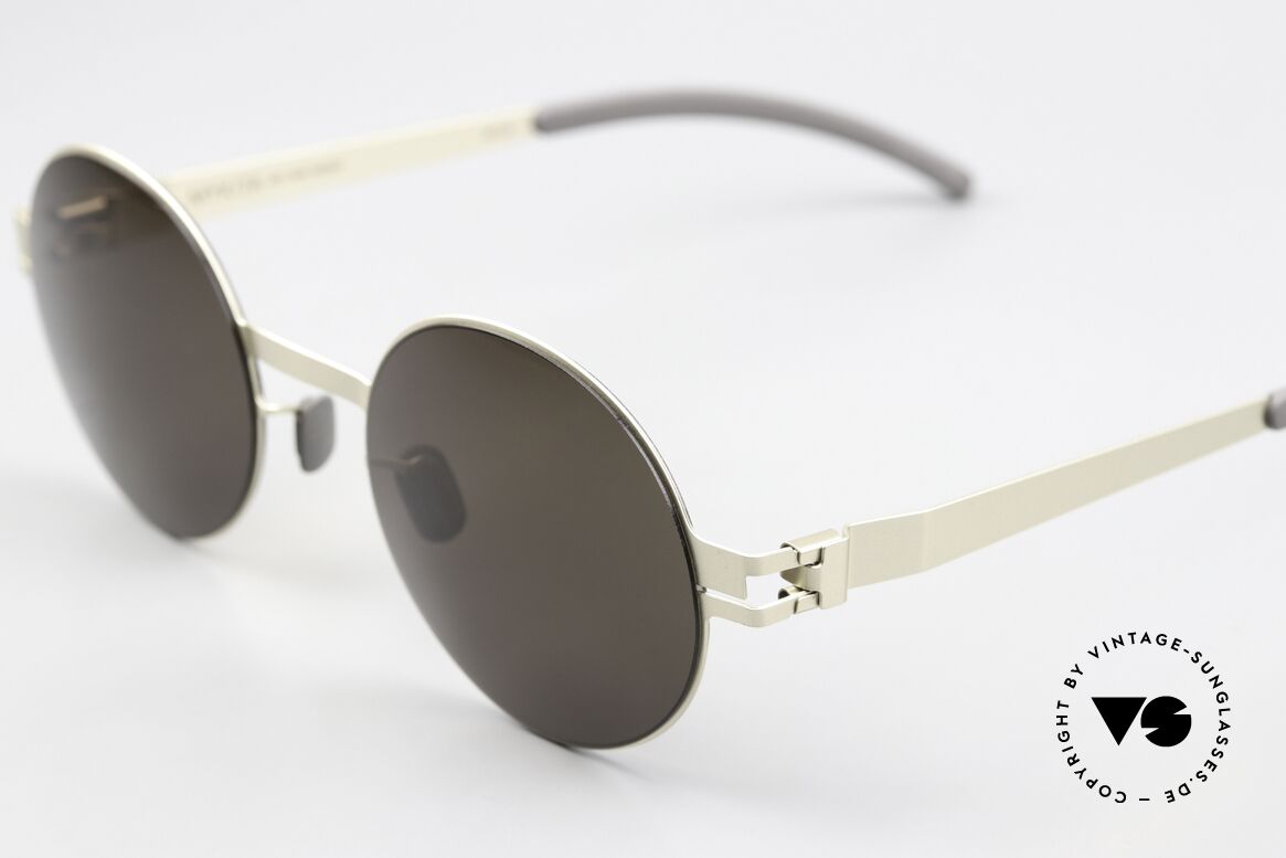 Mykita Moon Unisex Sonnenbrille Rund, wohlbekannte Spitzenqualität; handmade in Germany, Passend für Herren und Damen