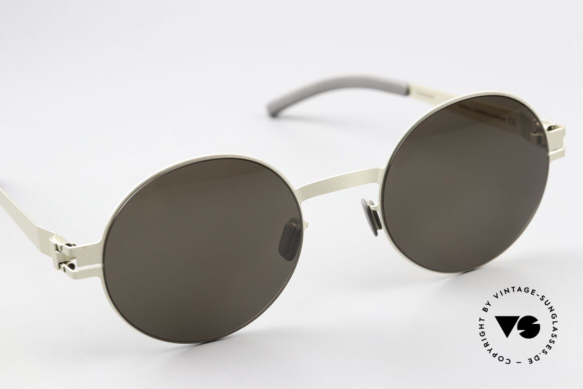 Mykita Moon Unisex Sonnenbrille Rund, ungetragenes Modell von 2016 mit orig. MYKITA Etui, Passend für Herren und Damen