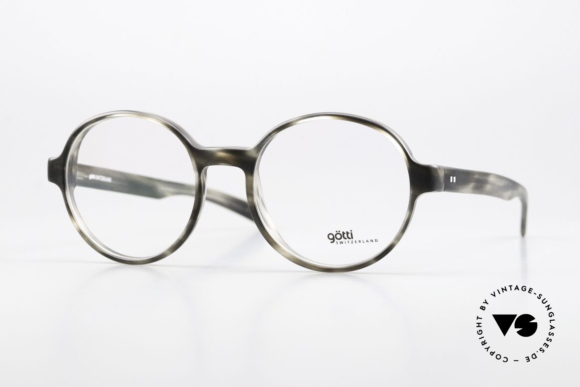 Götti Werry Designerbrille von 2016, Götti / Goetti Brille Werry, color HHG-M, Gr. 49/18, Passend für Herren und Damen