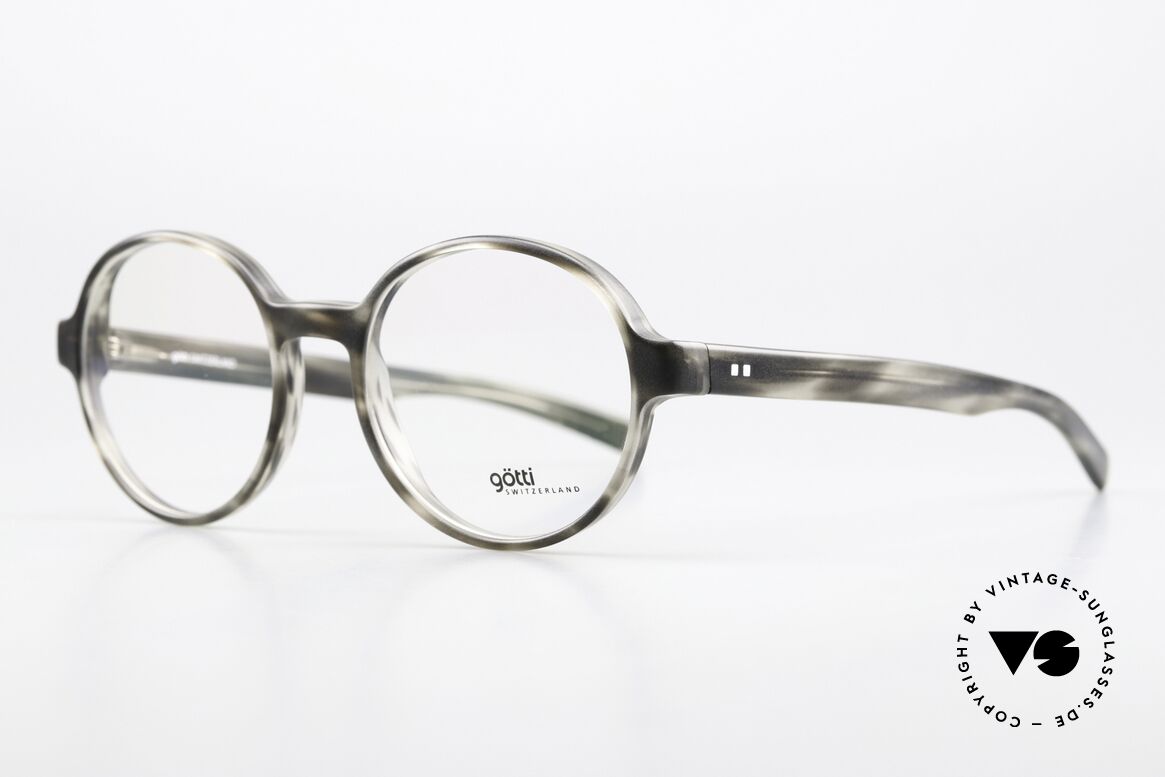 Götti Werry Designerbrille von 2016, wirkt sehr massiv - ist aber erstaunlich komfortabel, Passend für Herren und Damen