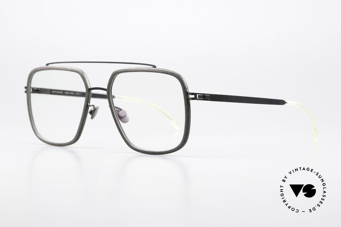 Mykita Mylon Reed Designerbrille Eckig Aviator, 'made in Germany' Designer-Brille für Kenner, Passend für Herren