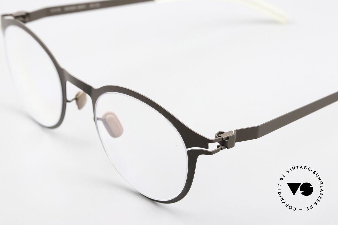 Mykita Benny Pantobrille In Dunkelbraun, wohlbekannte Spitzenqualität; handmade in Germany, Passend für Herren und Damen