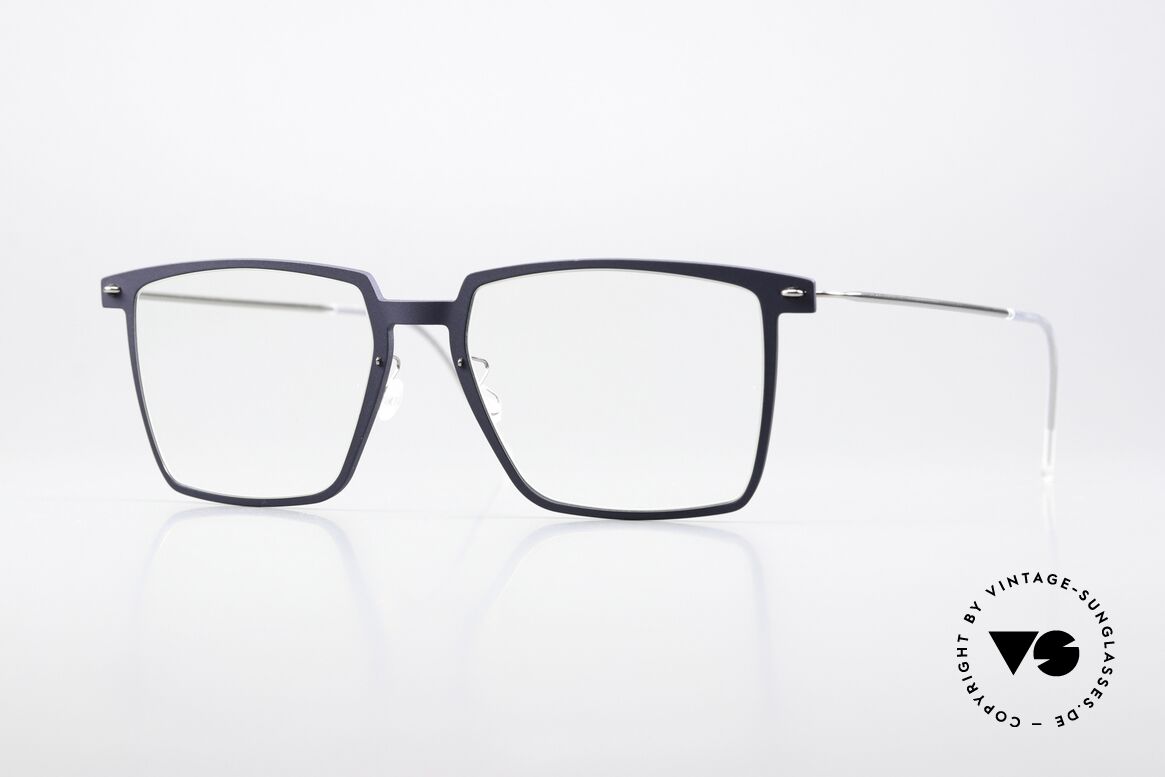 Lindberg 6577 NOW Eckige Designerbrille Unisex, eckige Lindberg Brille aus der NOW bzw. N.O.W. Serie, Passend für Herren und Damen