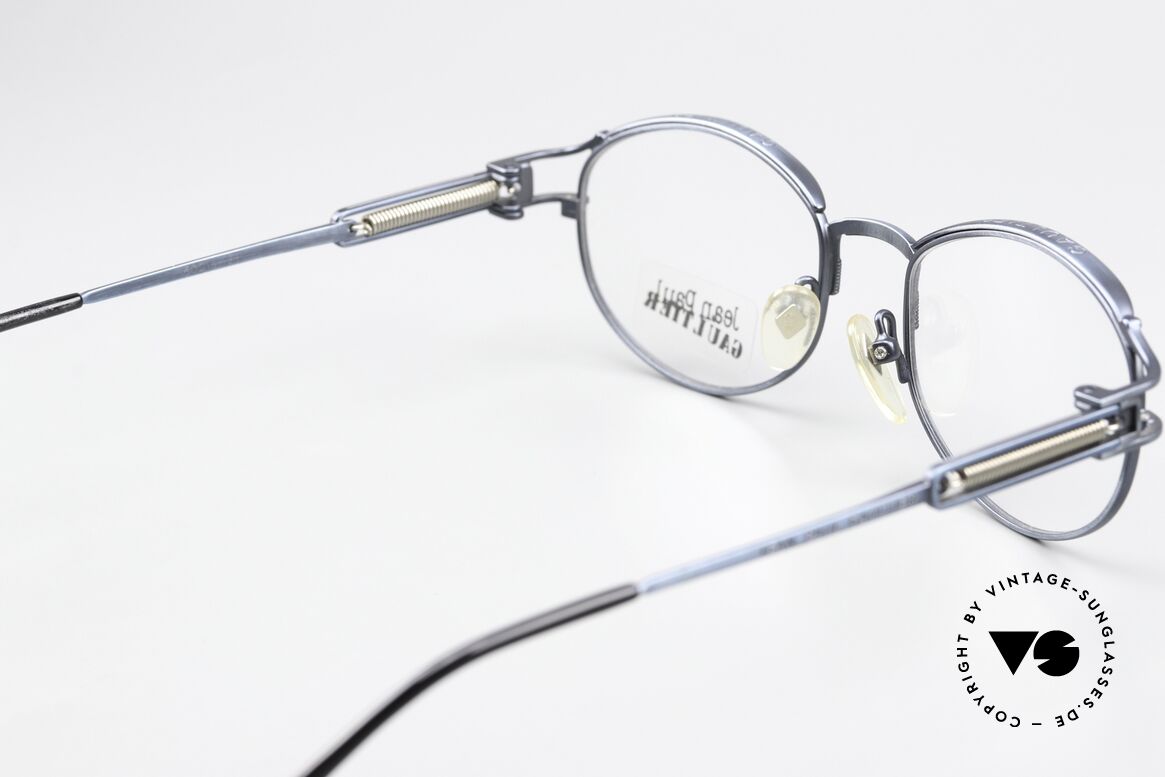 Jean Paul Gaultier 55-5109 Tupac Shakur Vintage Brille, die Qualitätsfassung kann beliebig verglast werden, Passend für Herren und Damen