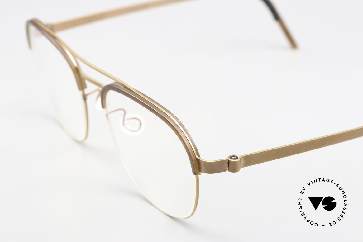 Lindberg 9840 Strip Titanium Titanium Vintage Brille Unisex, trägt für uns das Prädikat "TRUE VINTAGE LINDBERG", Passend für Herren und Damen