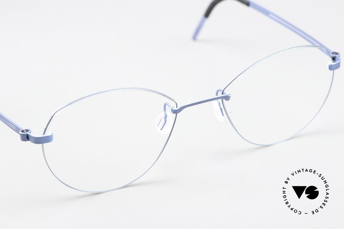 Lindberg 2379 Strip Titan Randlosbrille Feiner Rand, ungetragenes Designerstück; mit original Lindberg Etui, Passend für Herren und Damen