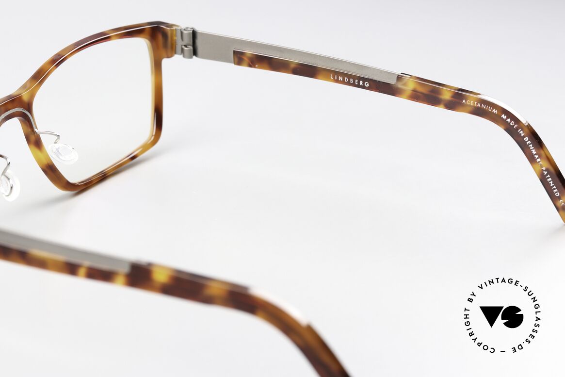 Lindberg 1020 Acetanium Klassische Designer Fassung, Größe: medium, Passend für Herren und Damen