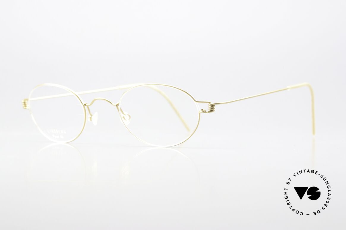 Lindberg Pyrus Air Titan Rim Ovale Titanium Brille Unisex, so zeitlos, stilvoll und innovativ = Prädikat "VINTAGE", Passend für Herren und Damen