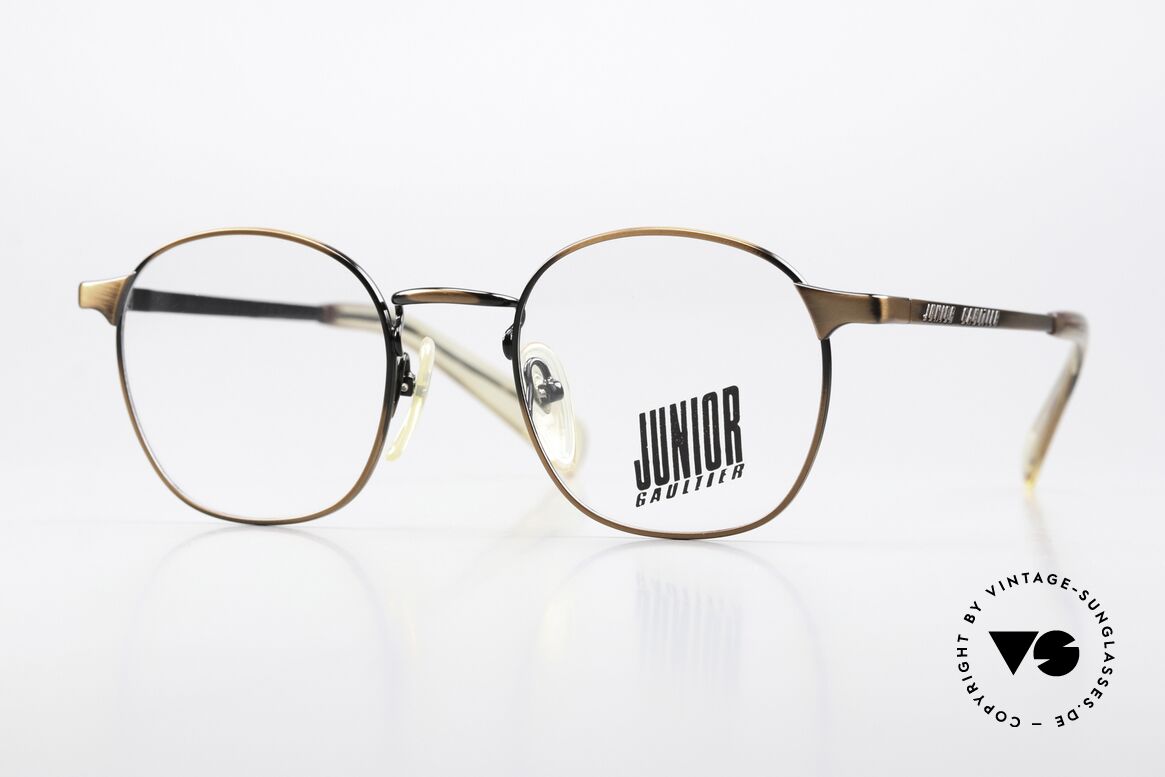 Jean Paul Gaultier 57-0172 90er Made In Japan Qualität, einzigartige vintage JP Gaultier Designerbrille, Passend für Herren