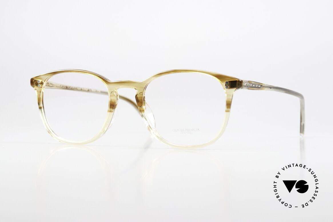 Oliver Peoples Finley Zeitlose Panto Brille 49mm, Oliver Peoples Brillenfassung, Modell FINLEY 49mm, Passend für Herren