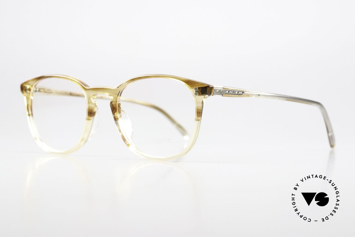 Oliver Peoples Finley Zeitlose Panto Brille 49mm, Finley 49x20mm, Vintage frame hand crafted in Italy, Passend für Herren