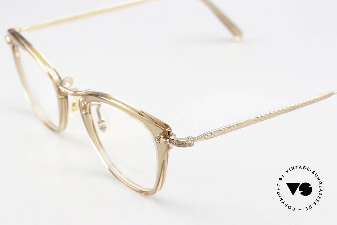 Oliver Peoples Keery Azetat Front Mit Rose Bügeln, zauberhaftes Damenmodell mit Bügeln in rosé-gold, Passend für Damen