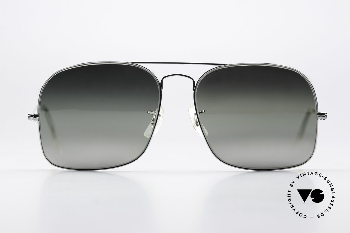 Ray Ban Winner 70er Brille Ohne B&L Gravur, sehr eigenständige Gläserform; Gr. 58/16mm, Passend für Herren