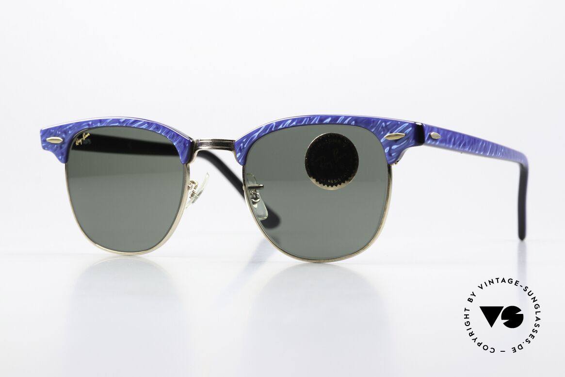 Ray Ban Clubmaster USA Brille Bausch & Lomb, originales 1980er Jahre Modell von Ray-Ban, B&L, Passend für Herren und Damen