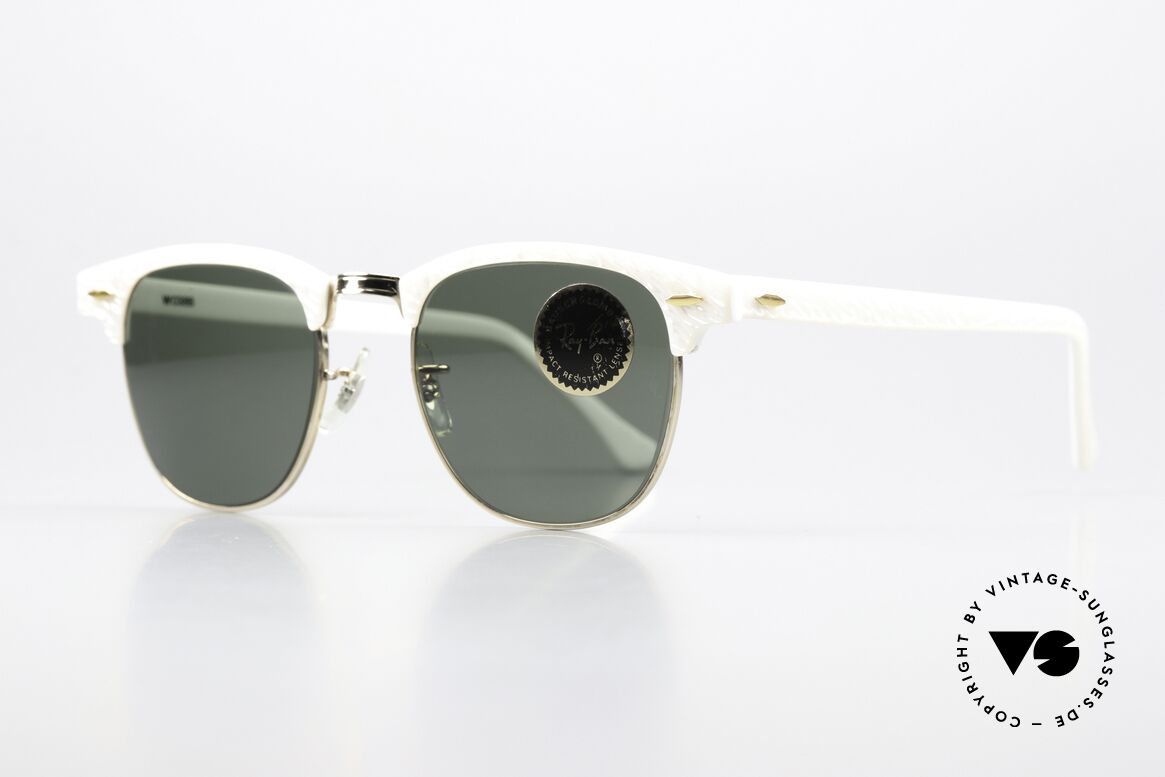 Ray Ban Clubmaster Alte USA Brille Bausch&Lomb, Designklassiker in bester Qualität (made in USA), Passend für Herren und Damen