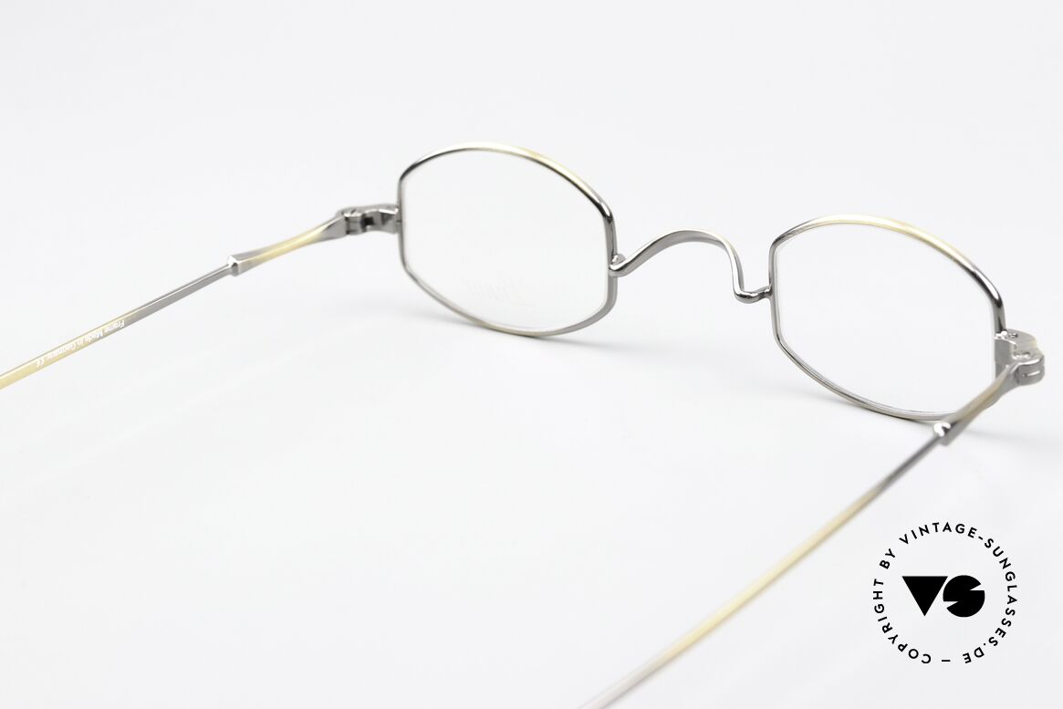 Lunor II 02 Kleine Brille in Antik Gold, Größe: extra small, Passend für Herren und Damen