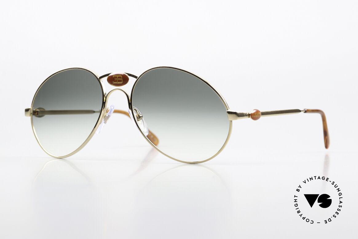 Bugatti 64905 Seltene Sammlersonnenbrille, 64905: extrem seltene vintage Sonnenbrille von Bugatti, Passend für Herren